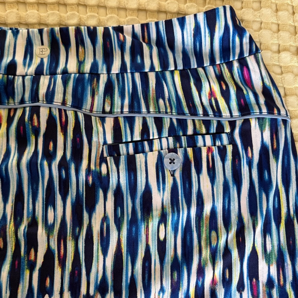 Vibrant Multicolor Patterned Skort - image 5